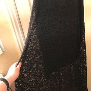 Torrid Black Lace Dress